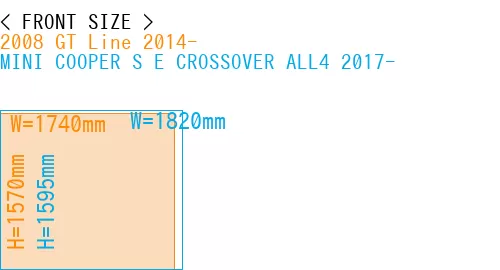 #2008 GT Line 2014- + MINI COOPER S E CROSSOVER ALL4 2017-